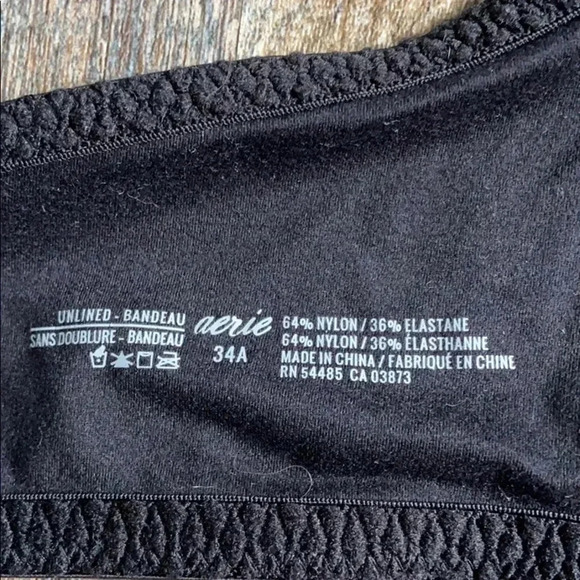 Aerie |  unlined Bandeau Bra - Picture 3 of 4